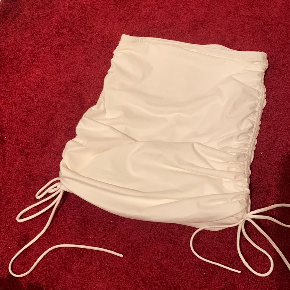 Lucy In The Sky Faux Suede Mini Skirt